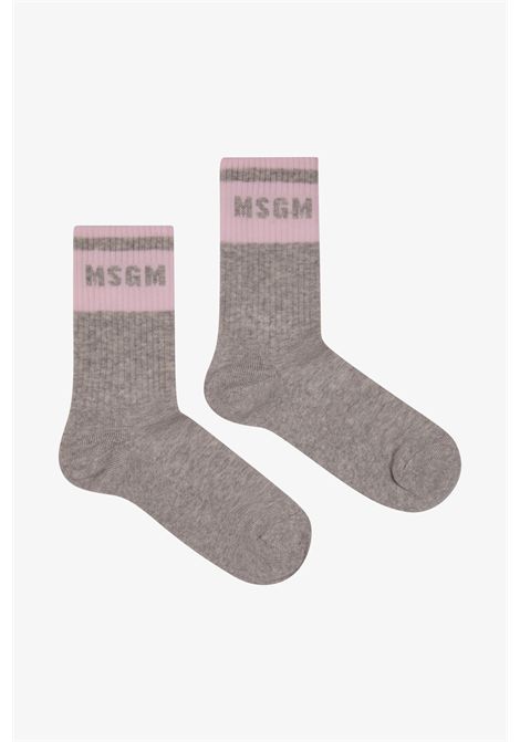 Calzini con logo MSGM KIDS | S6MSJGSO032271/02